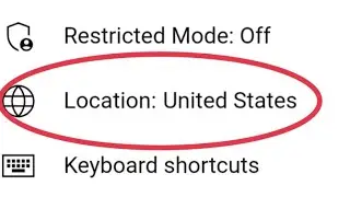 How to Change YouTube Location