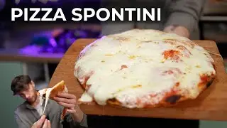 PIZZA AL TRANCIO MILANESE (Tipo SPONTINI) - Ricetta Facile