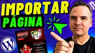 💥COMO IMPORTAR (PÁGINA DE VENDA) PRONTA WORDPRESS PASSO A PASSO🚀