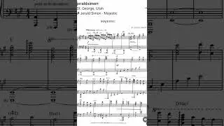 Majestic by Jerald Simon (from the album and piano book titled, Sweet Melancholy).