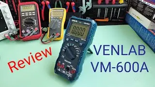 Am testat multimetrul VENLAB VM-600A