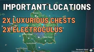 Remember these locations when you reach Sacred Sakura Lvl.17 | Genshin Impact Narukami Island Guide