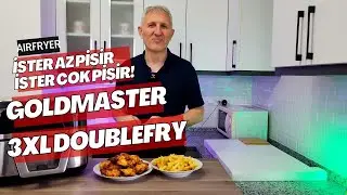 GoldMaster Doublefry - 3XL 2850W AirFryer