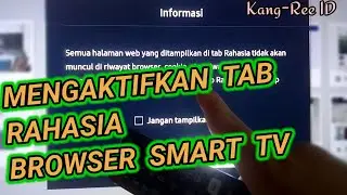 Cara Membuka Tab Rahasia / Tab Samaran di Browser Smart TV