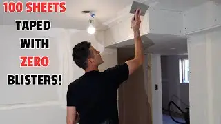 I Open Up a Little While I Tape a Large Drywall Job!