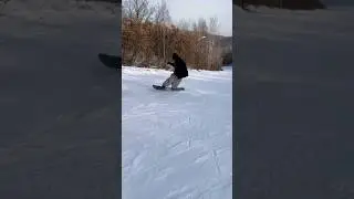 flat freestyle snowboard groundtrick флэтфристайл сноуборд #groundtrick #snowboarding #snow #butter
