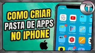 Como Criar Pastas de APPS no iPhone - Ttutorial Fácil!
