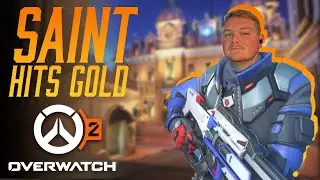Saint Gets Gold?! It's an Overwatch Miracle! (Open Queue)