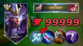 TOP GLOBAL CLINT PERFECT SAVAGE ONE SHOT BUILD TO MAKE HIM META AGAIN!!🔥 (100% BROKEN) - MLBB
