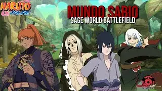 Naruto Online | 🔥Sage world battlefield/ Mundo sabio🔥 #31| Sasuke rinnesharingan...