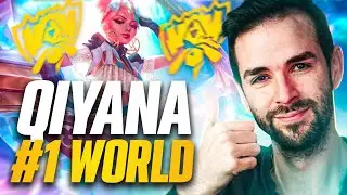 La Strat Insane du TOP 1 Qiyana MONDE, va trop te donner envie de la Jouer !