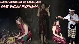 M4NDI KEMBANG DALAM GOA DILANJUT M4NDI AIR TERJUN DI TAMAN BEJI GRIYA WATERFALL