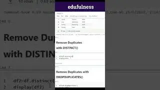 Remove duplicates from Dataframe 