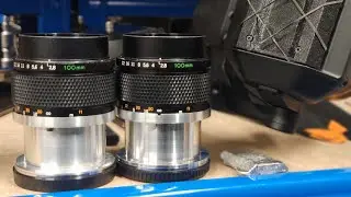 Custom 100mm lens on Inspire 3 / X9 camera (vs stock 50mm)