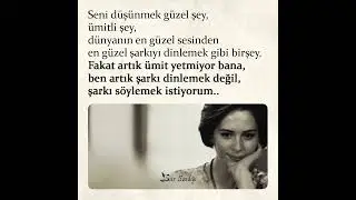 Seni Düşünmek Güzel Şey [Nazım Hikmet]
