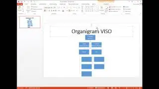 Powerpoint 2013 - Organigram viso