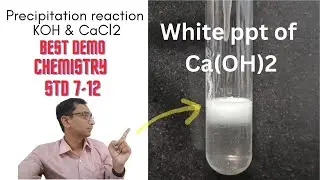 Precipitation Reaction Unveiled: Calcium Chloride and Potassium Hydroxide Encounter!