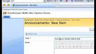 DataKeeper Cluster Edition protecting SQL Server (Windows)