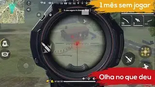 1 mês sem jogar Free Fire e faço tudo isso 😱