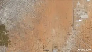 Sand dunes near Nouakchott, the capital of Mauritania