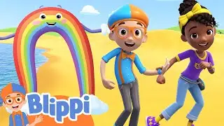 To The East African Savanna!  | Blippi and Meekah Podcast | Educational Videos For Kids