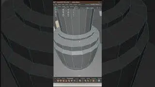 Shampoo Bottle/Product Modeling Tutorial in Maya #mayatutorials #mayamodeling #shorts