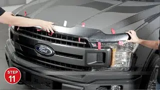 WeatherTech Hood Protector: Installation
