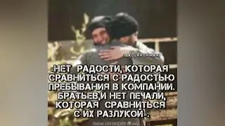 «Поистине, муъмины (верующие) – это братья»! Не поленитесь, досмотрите!