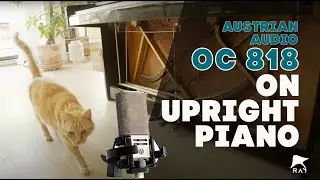 Austrian Audio OC818 Mic Demos - Part Four - on upright piano