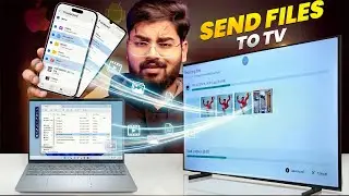 How to Send Files to Android TV 🔥 Share / Transfer Files from Android & iPhone Mobile to TV