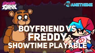 FNF Boyfriend VS Freddy Showtime Playable (FNF Mod) | FNF VS Freddy Fazbear