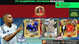 FINAL H2H GRIND TO FIFA CHAMPION 1 FC MOBILE 24 | INSANE H2H TEAM UPGRADE | ATTACK GAMEPLAY