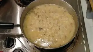 Cream of Mushroom Soup in Rice