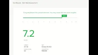 Fiverr SEO Skill Test Answers I 26 October 2022 Score 7.2