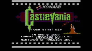 NES NTSC Emulation Castlevania 1987