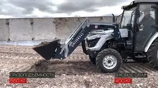 Погрузчик Универсал 400 на тракторе Скаут 504