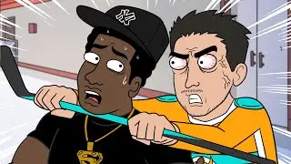 Calling Racist Hockey Player to Get with His Hot Sister