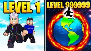 CHEGUEI na VELIOCIDADE MÁXIMA no RACE CLICKER do ROBLOX  !!!