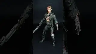 Оригинальная фигурка Terminator 2 Judgment day. Final battle. NECA. Перекрас и ремонт фигурки.
