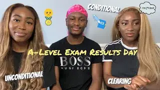 A LEVEL RESULTS DAY | UCAS | TEE AND MAZ