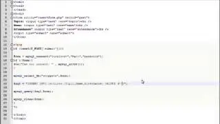 PHP Lesson 35   Inserting Form Data into MySQL using PHP