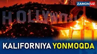 KALIFORNIYA YONMOQDA