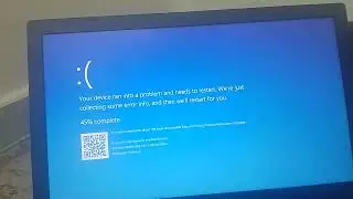 Sega logo has BSOD 