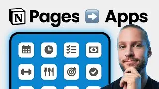 Add ANY Notion Page as App to Your iPhone Home Screen