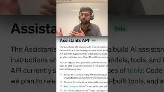 Chatgpt Assistants API  
