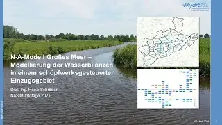 Modellierung der Wasserbilanzen in dem schöpfwerksgesteuerten Einzugsgebiet - N-A-Modell Großes Meer