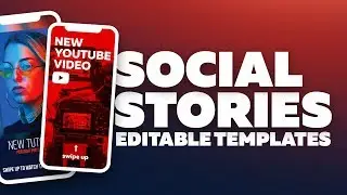 Social Stories Vol.1 - Instagram, Snapchat and Facebook story templates