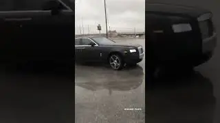 Rolls-royce phantom drifting 🤩 💨 | ft. habibi | #shorts #youtubeshorts #supercar #rollsroyce