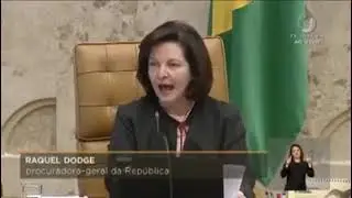 Alerta para sociedade da ex PGR Raquel Dodge