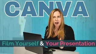 How to Record Yourself Giving a Presentation in Canva